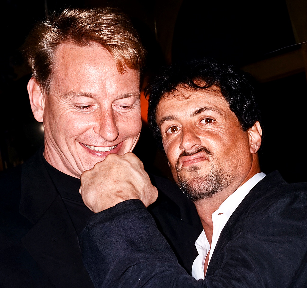 Thomas Kramer mit Sylvester Stallone