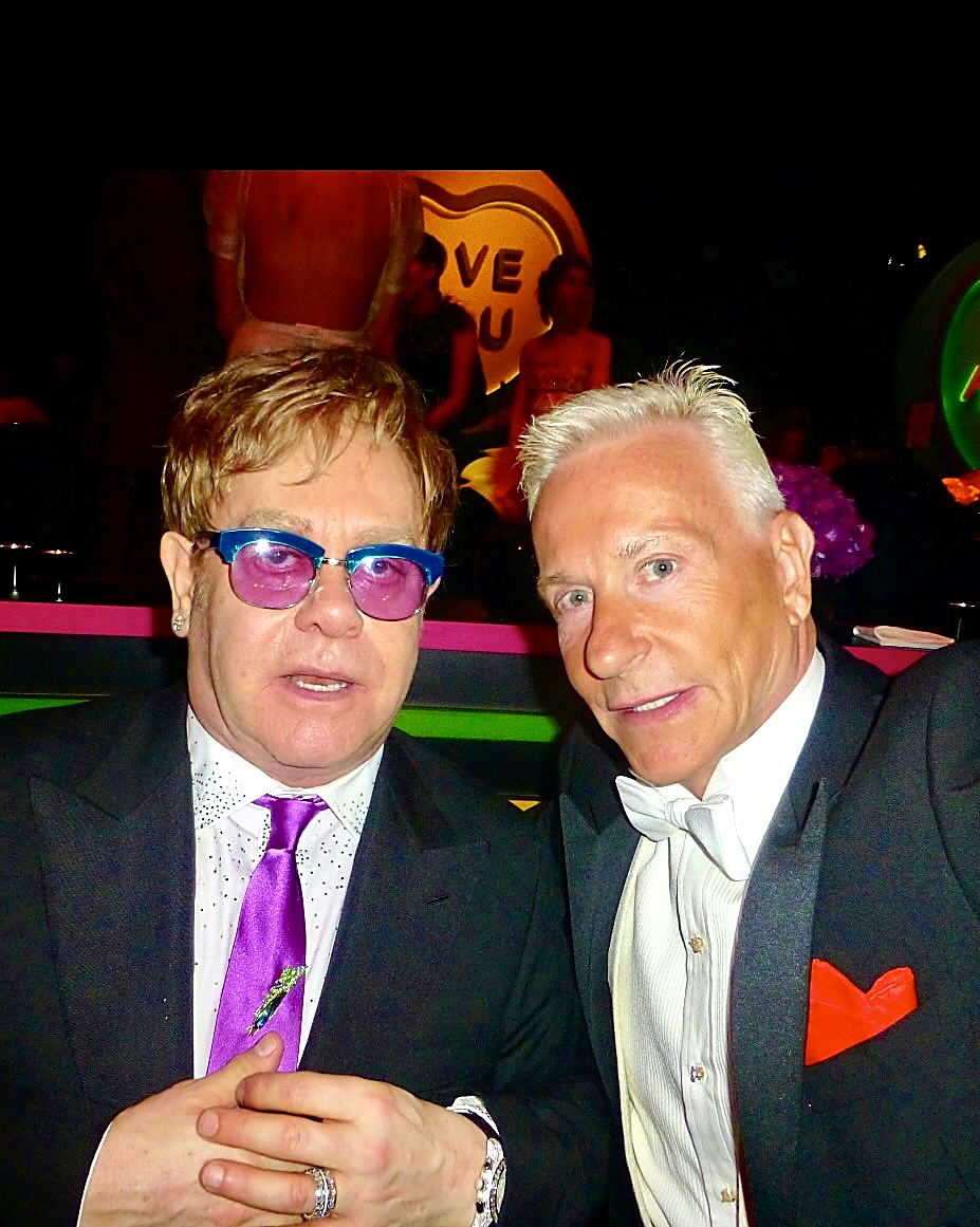 Thomas Kramer mit Elton John