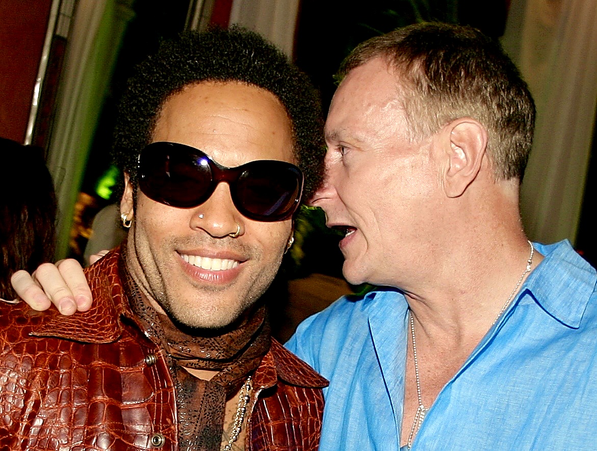 Thomas Kramer mit Lenny Kravitz